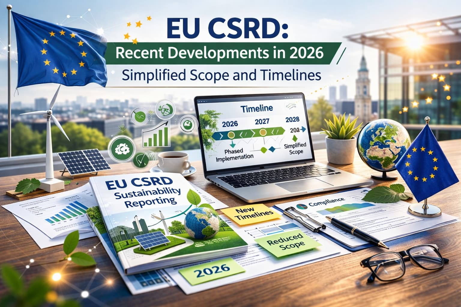 EU CSRD: Recent Developments in 2026 – Simplified Scope and Timelines ...